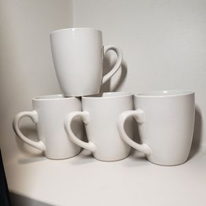 NEW Stone Lain 4 Piece Stoneware mugs cups Coffee Tea dishes Dinnerware set